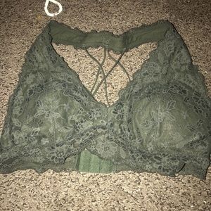 Gilly Hicks Olive Bralette